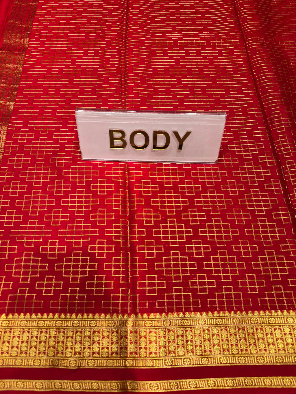 Pure Mysore Silk Saree.