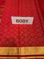 Pure Mysore Silk Saree.
