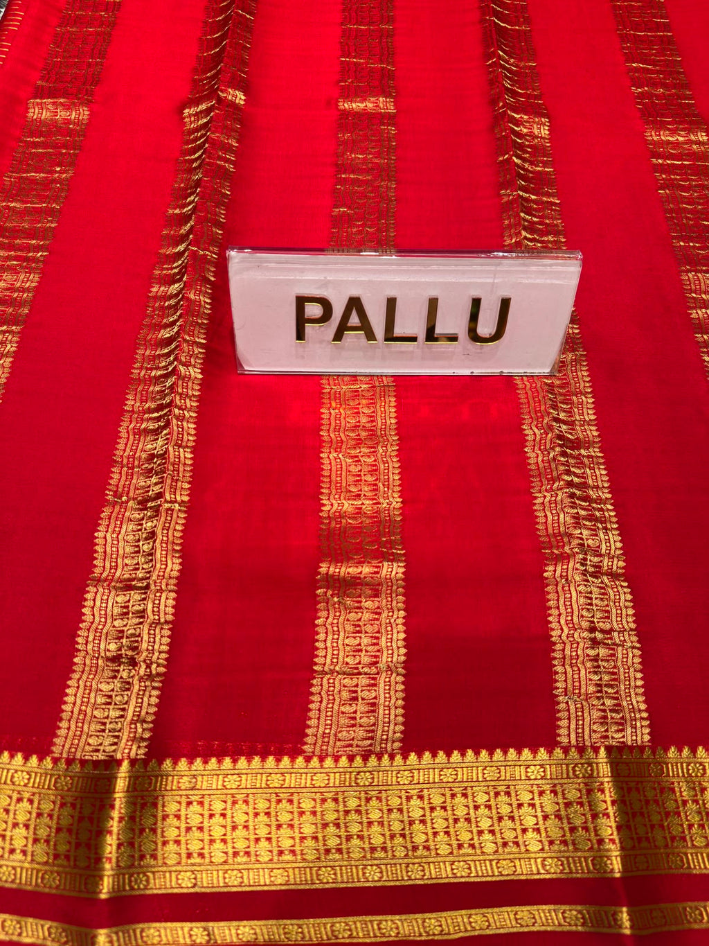 Pure Mysore Silk Saree.