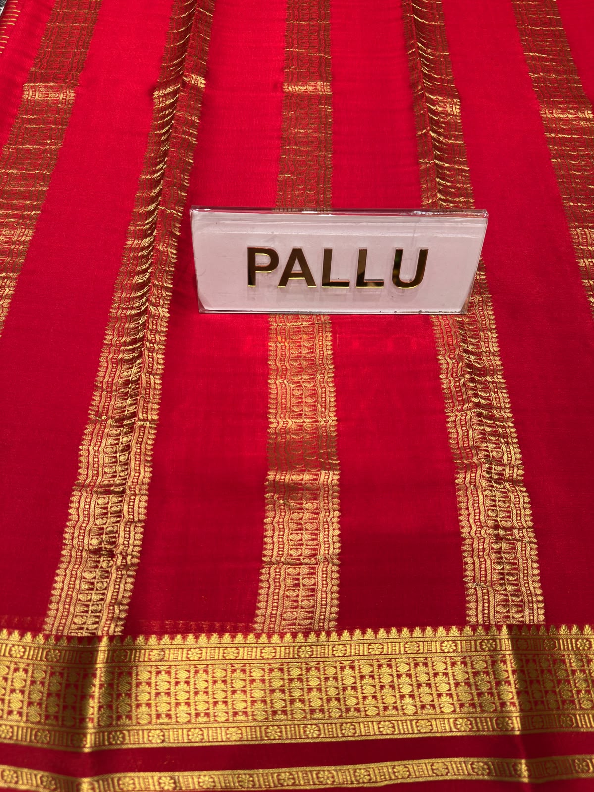 Pure Mysore Silk Saree.