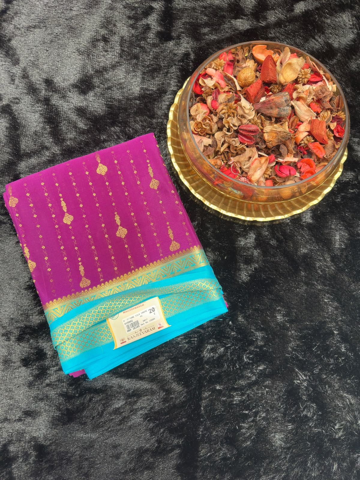 Pure Mysore Silk Saree.