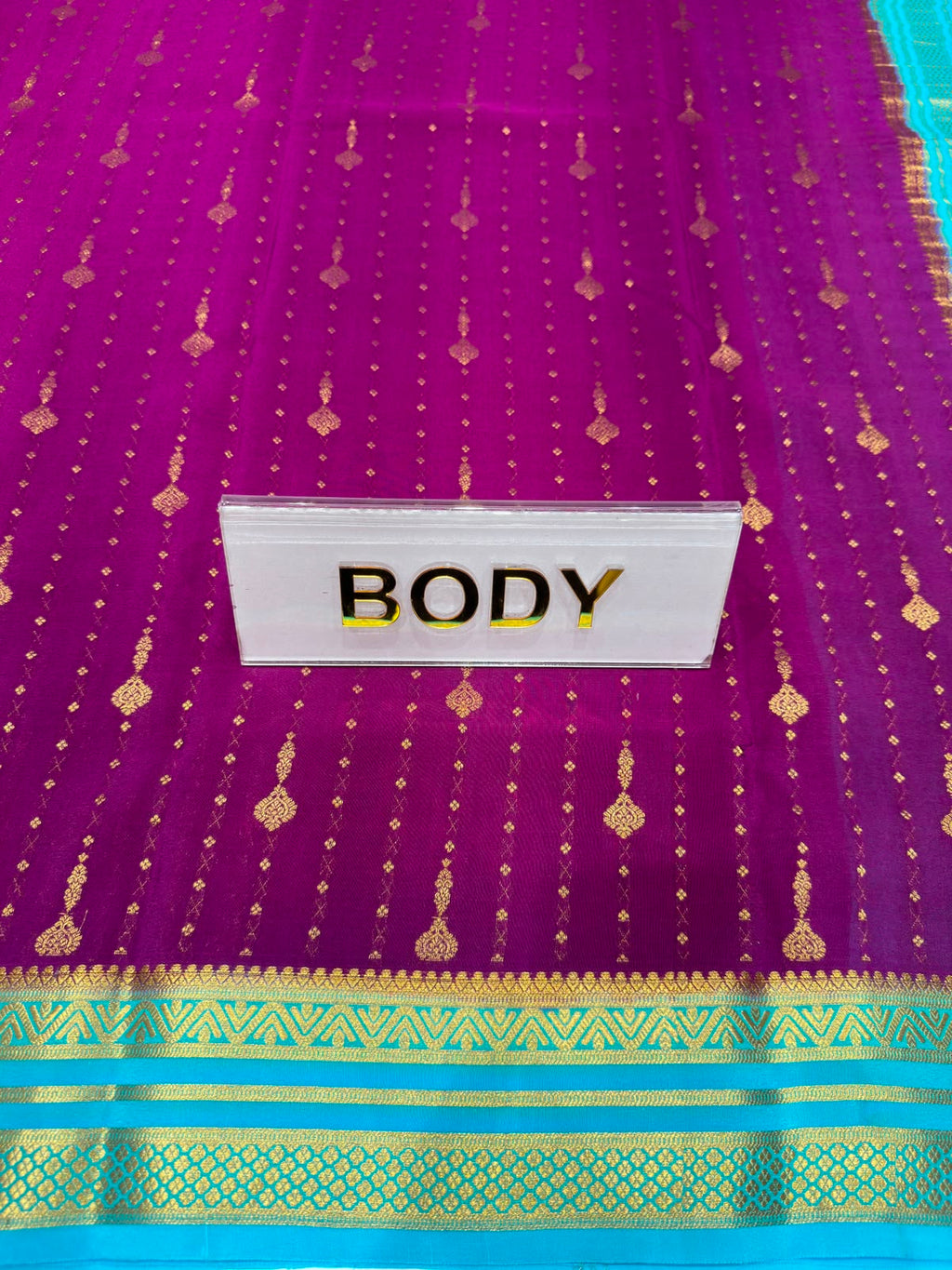 Pure Mysore Silk Saree.