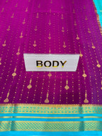 Pure Mysore Silk Saree.
