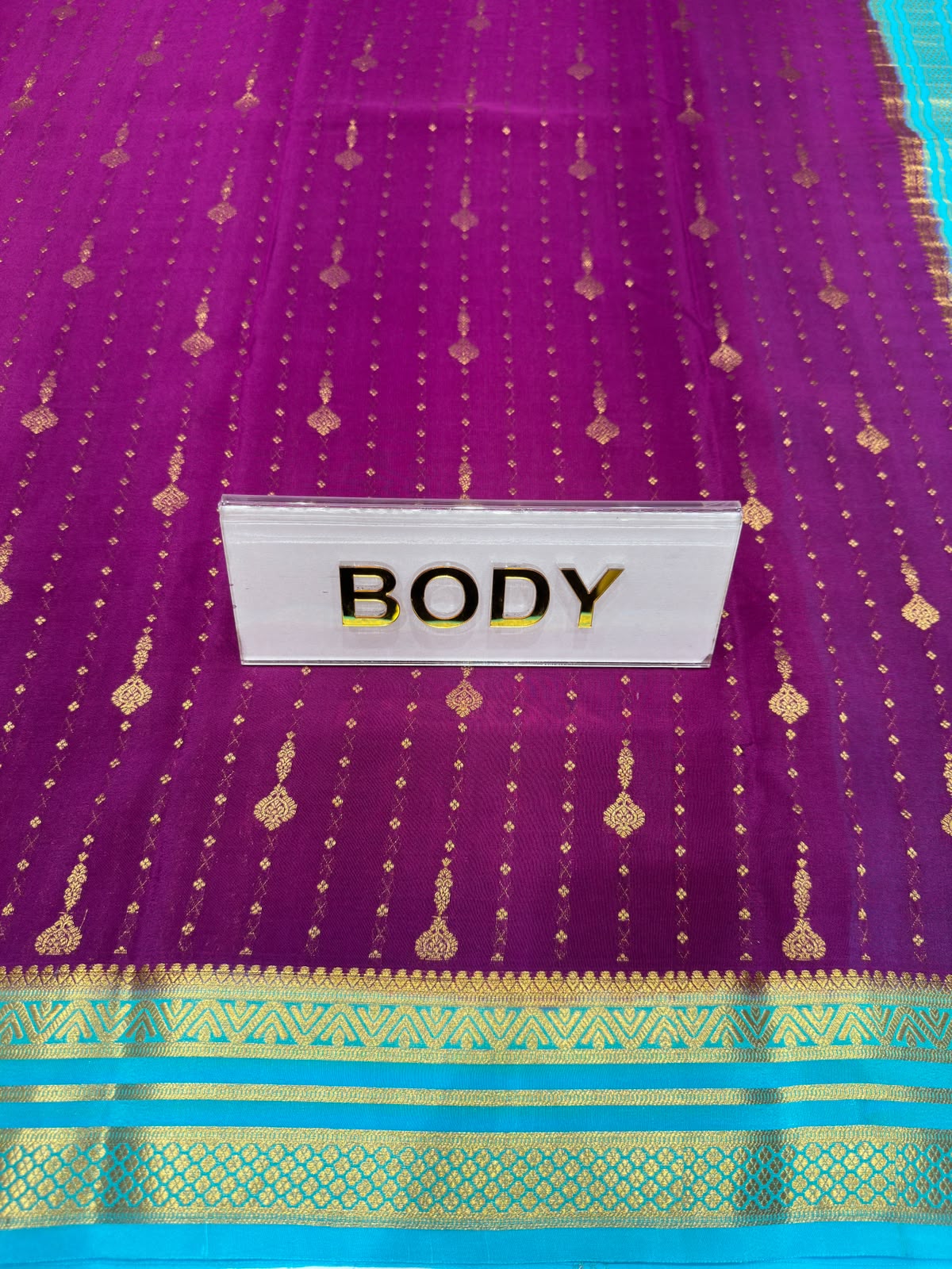 Pure Mysore Silk Saree.