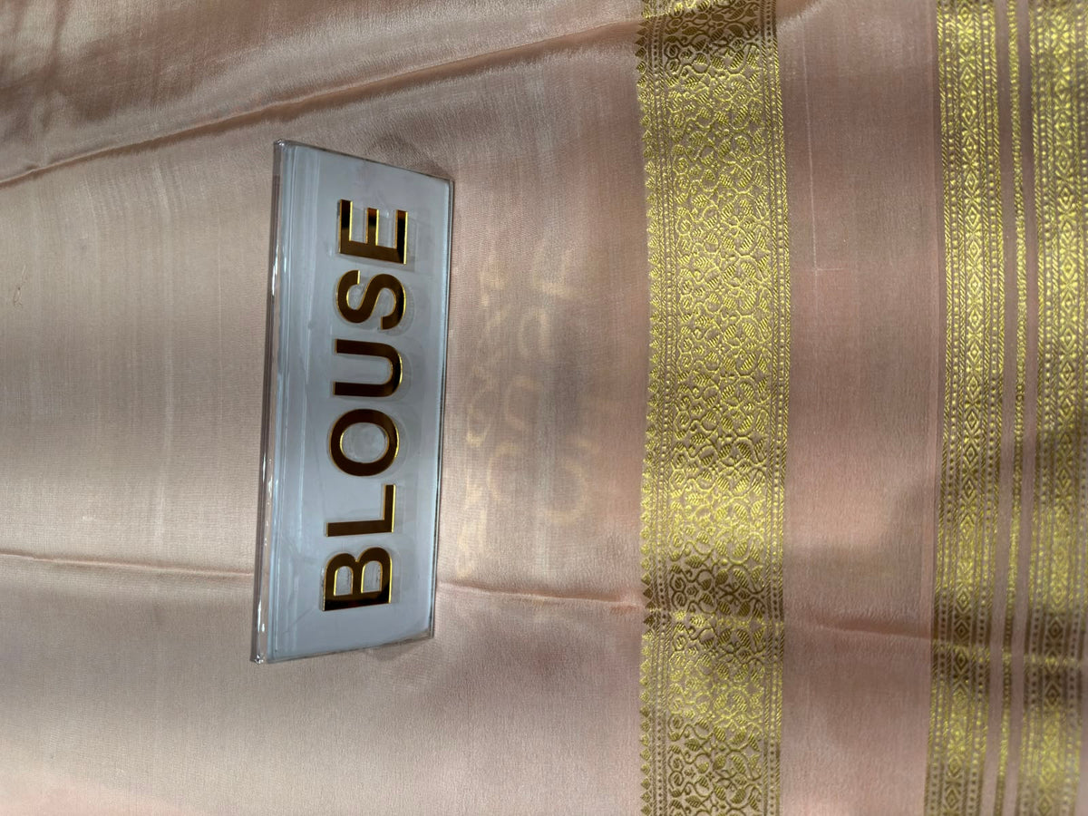 Pure Mysore Silk Saree.