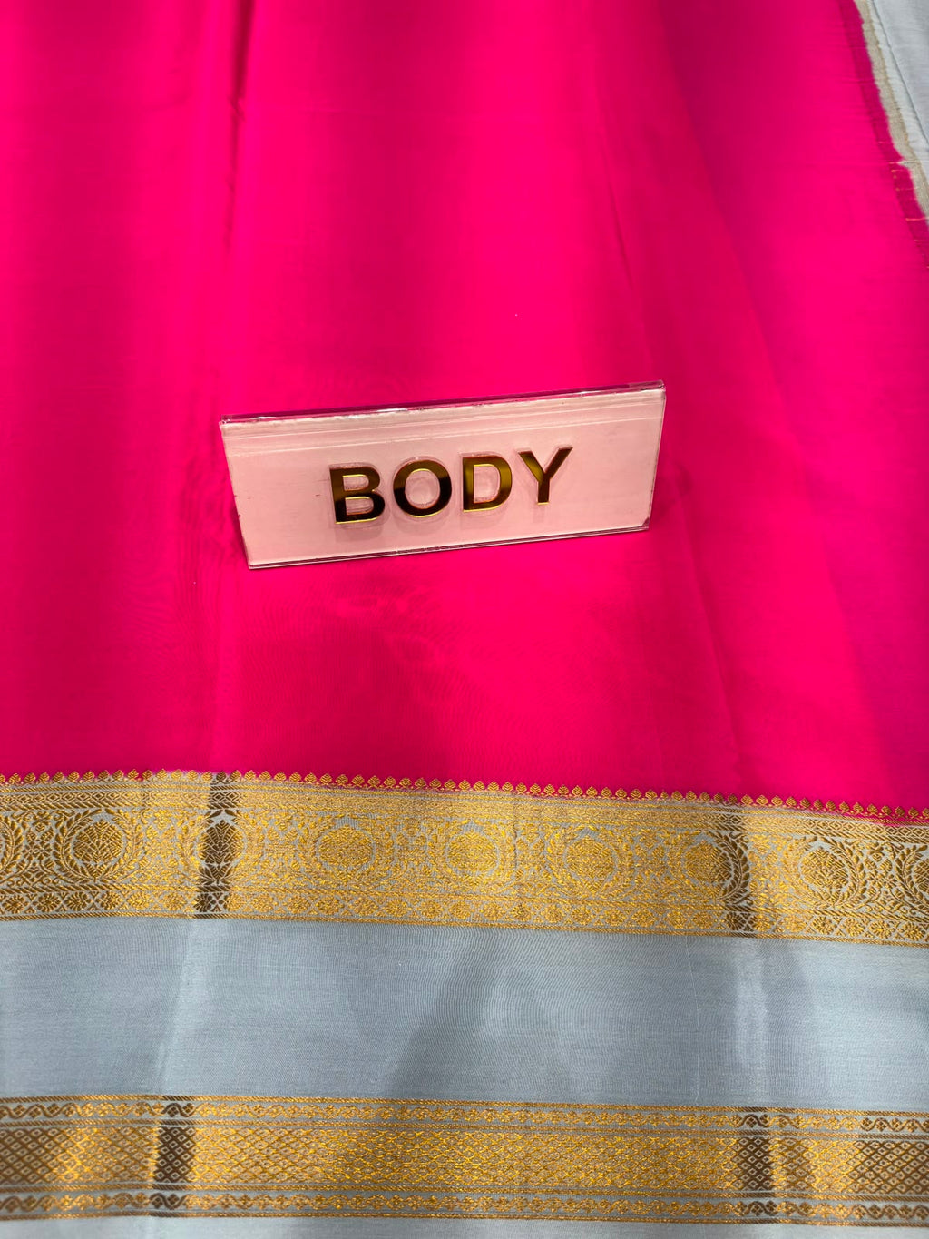 Pure Mysore Silk Saree.