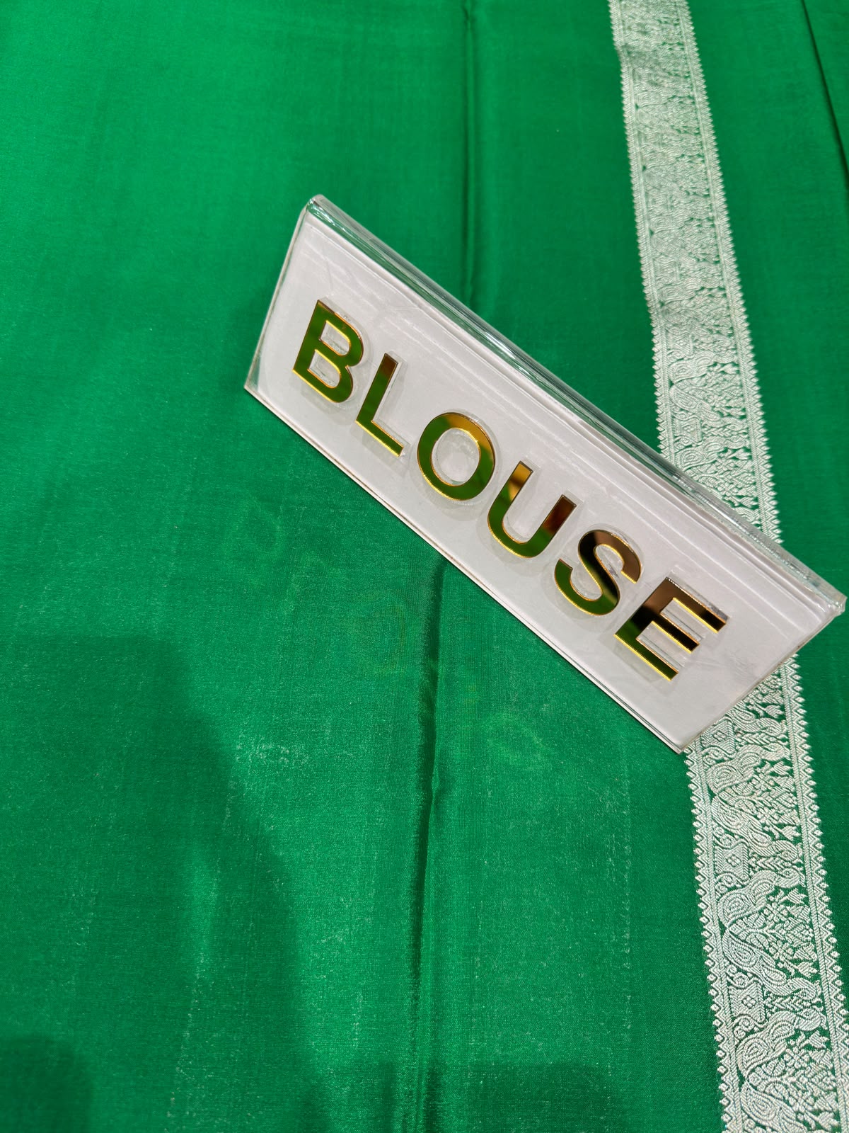 Pure Mysore Silk Saree.