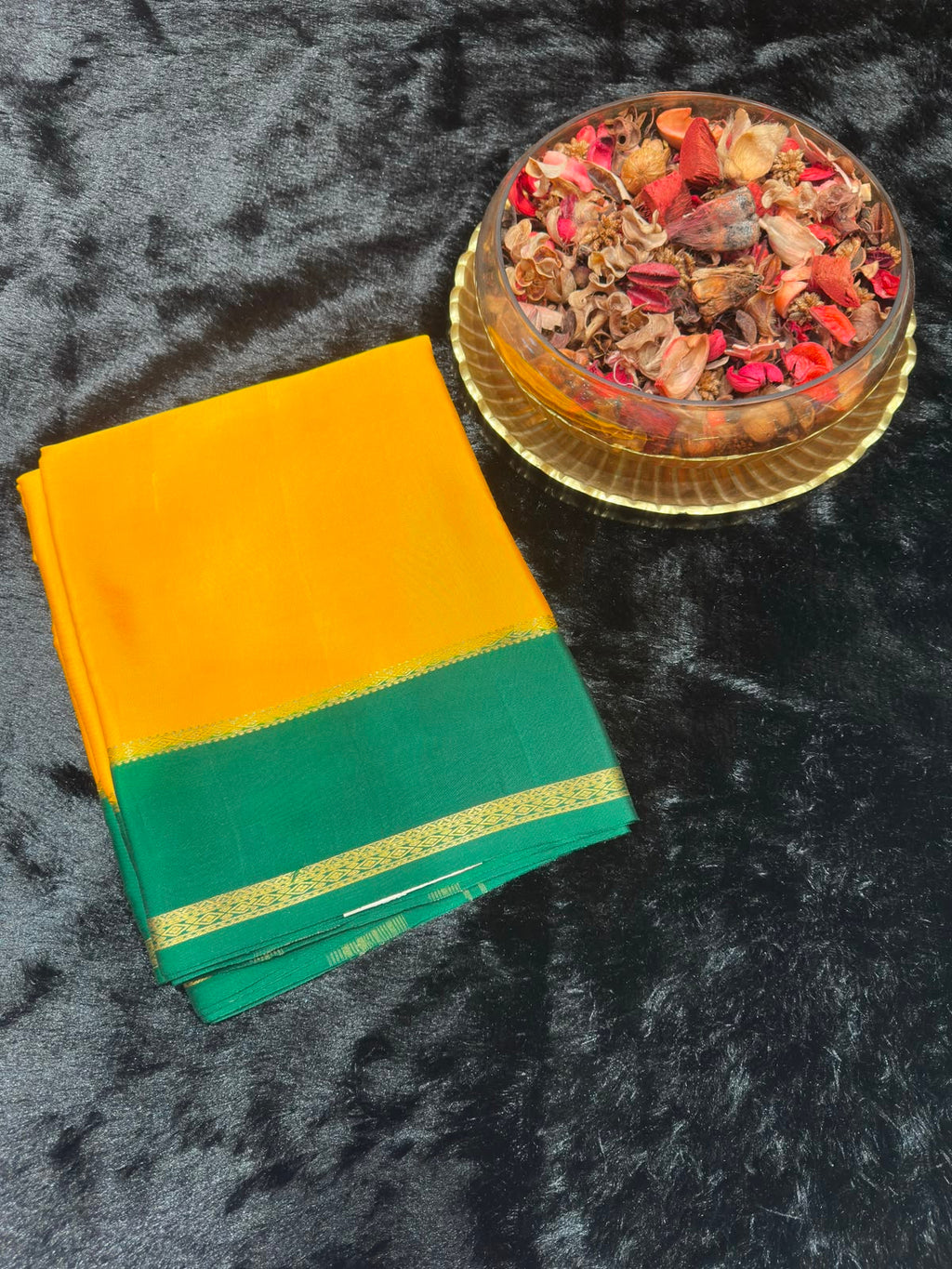 Pure Mysore Silk Saree.