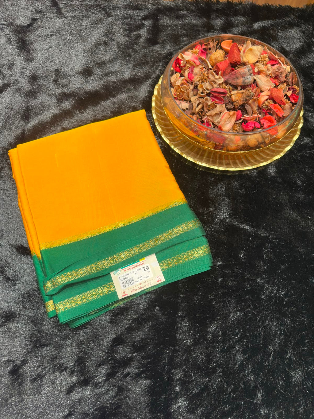 Pure Mysore Silk Saree.