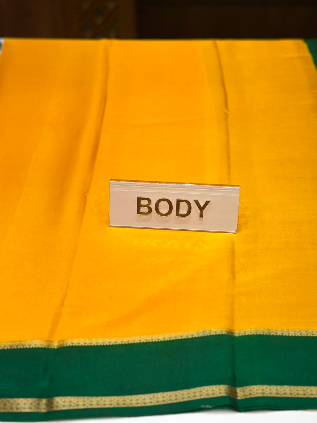 Pure Mysore Silk Saree.