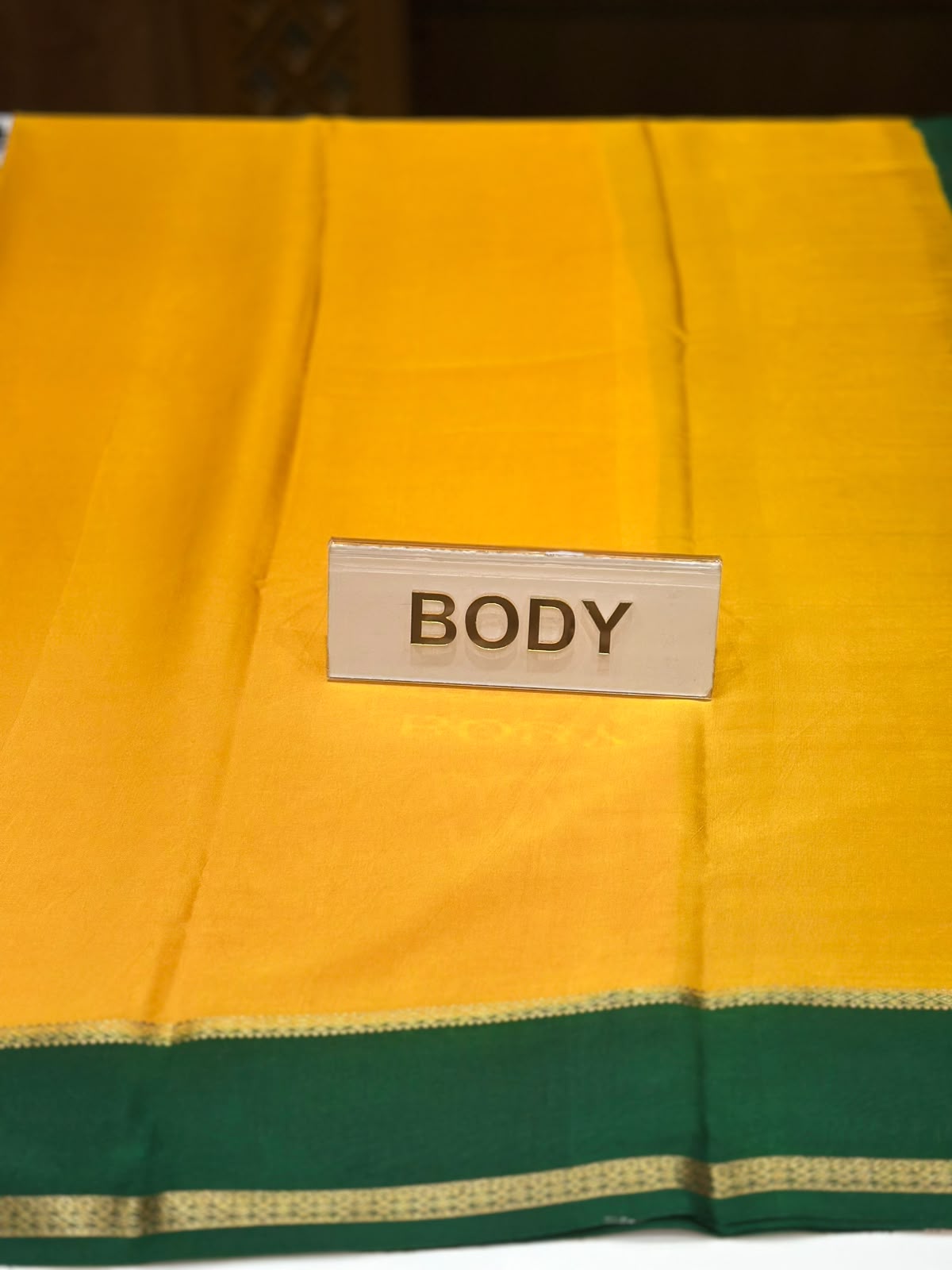 Pure Mysore Silk Saree.