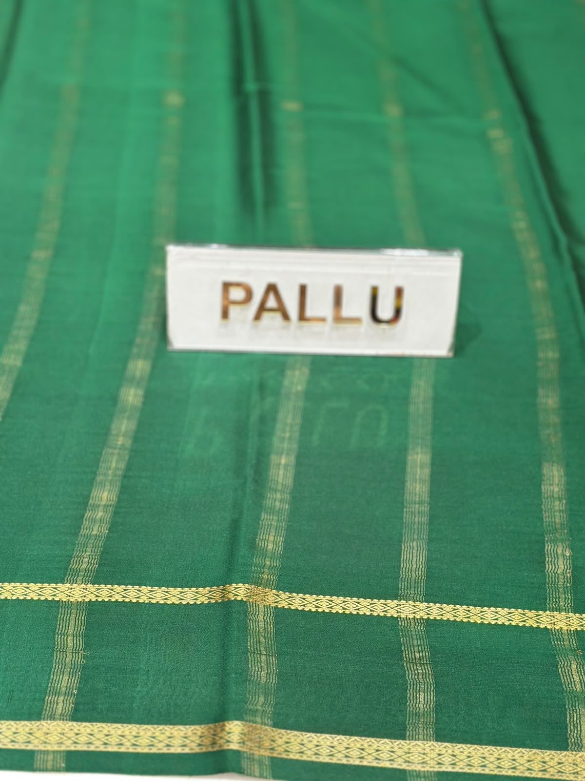 Pure Mysore Silk Saree.