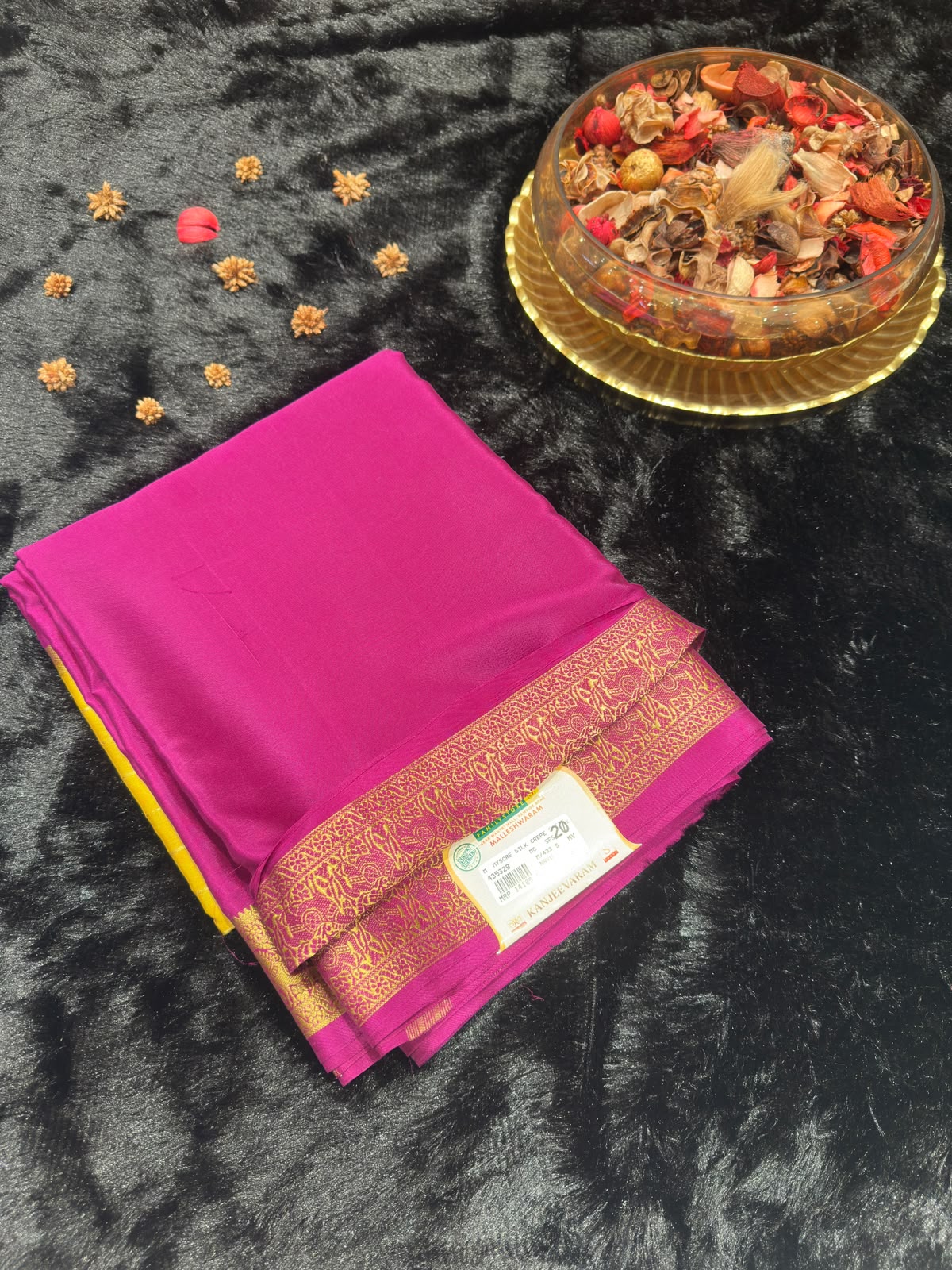 Pure Mysore Silk Saree.