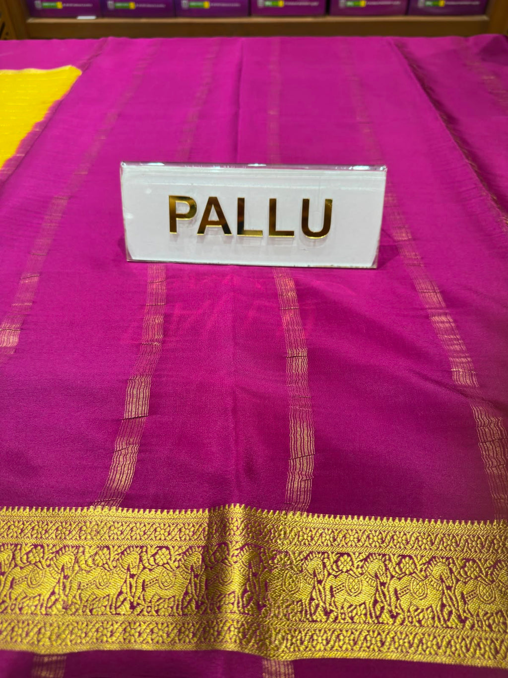 Pure Mysore Silk Saree.
