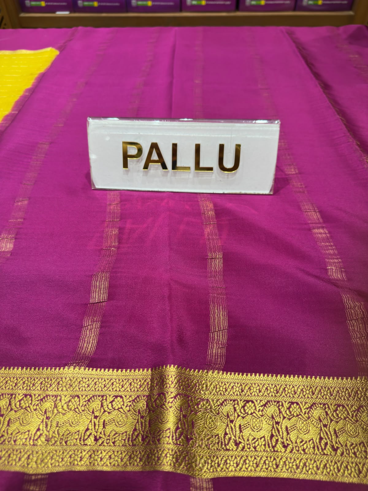 Pure Mysore Silk Saree.