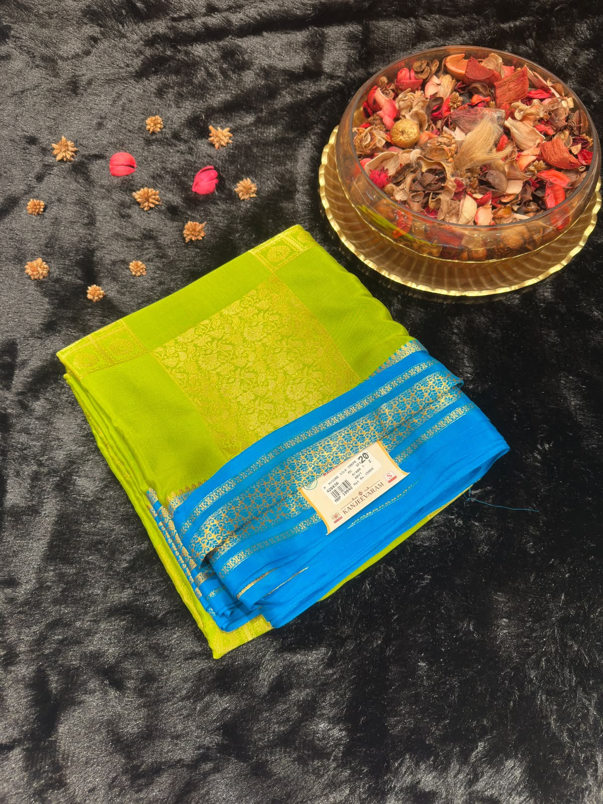 Pure Mysore Silk Saree.