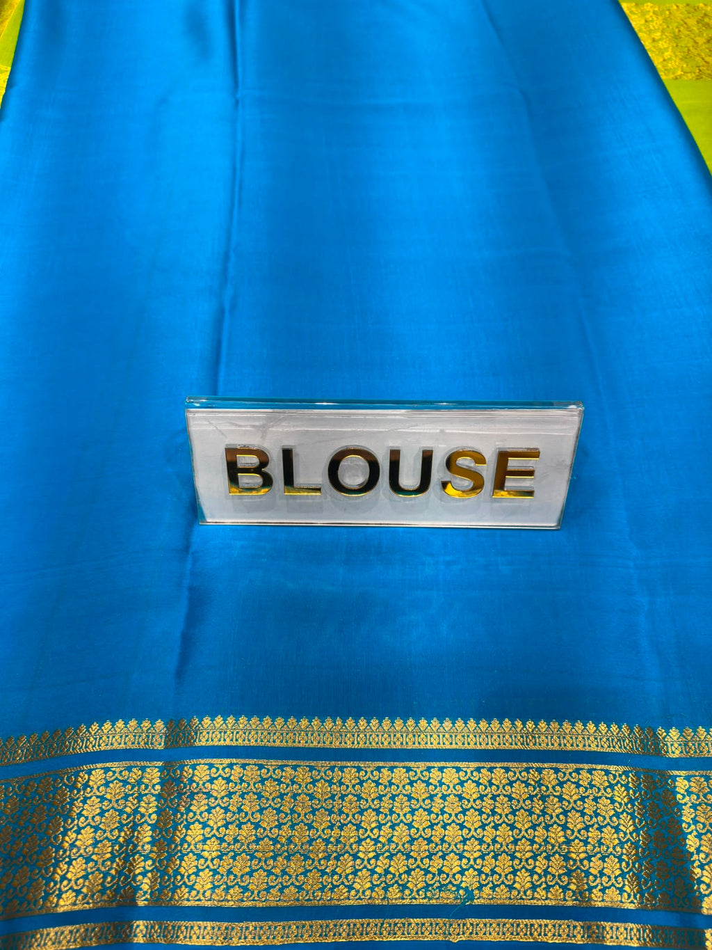 Pure Mysore Silk Saree.