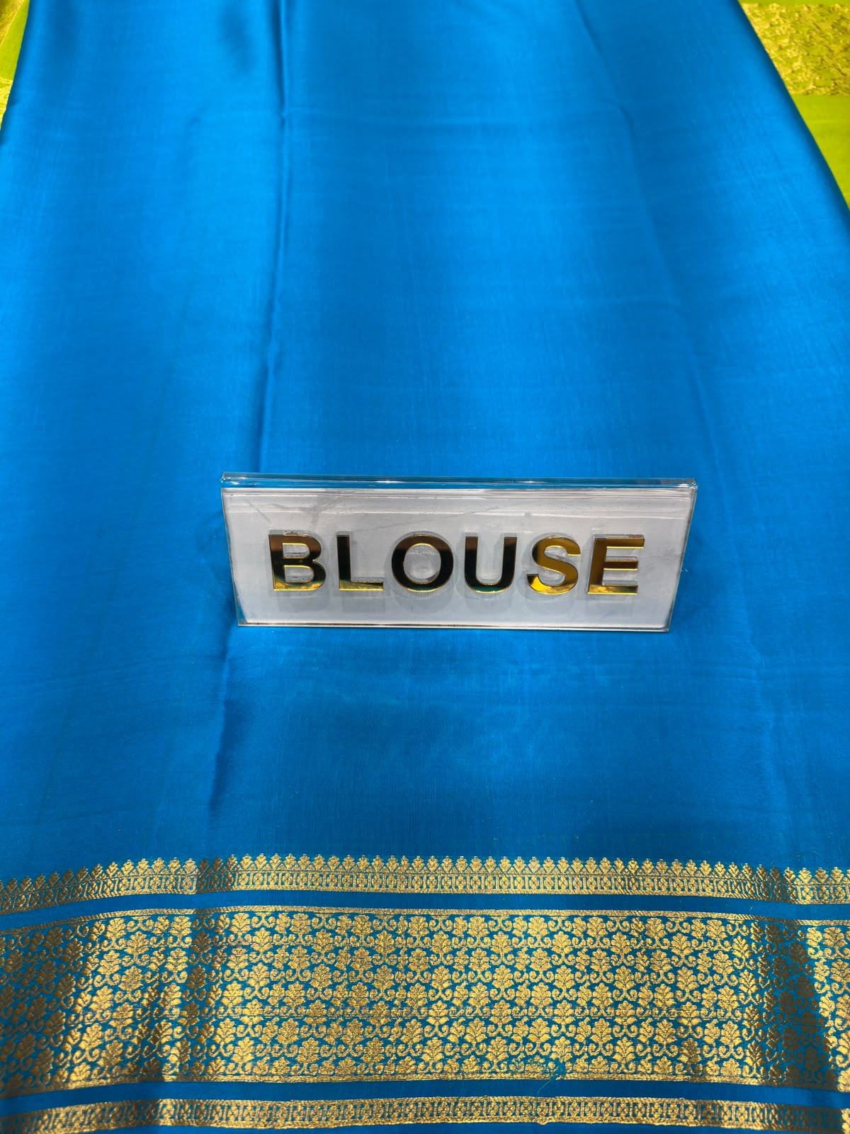 Pure Mysore Silk Saree.