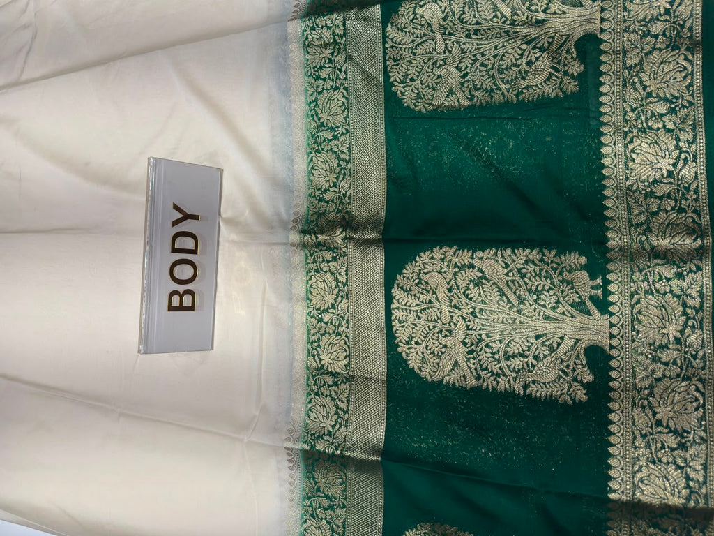 Semi Mysore Silk Saree.