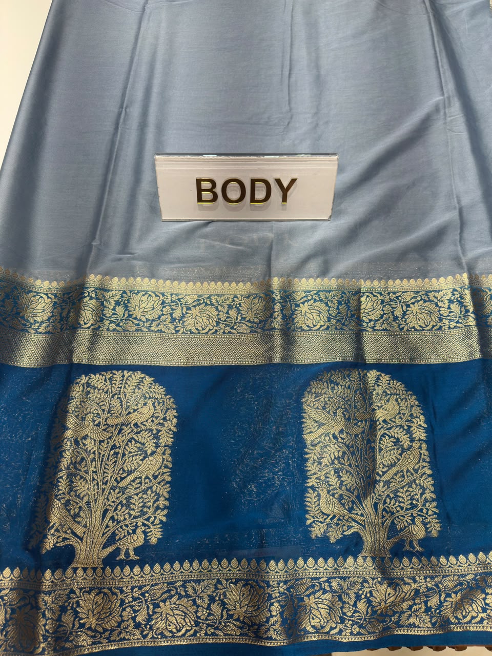 Semi Mysore Silk Saree.