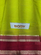 Semi Mysore Silk Saree.