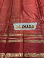 Semi Mysore Silk Saree.
