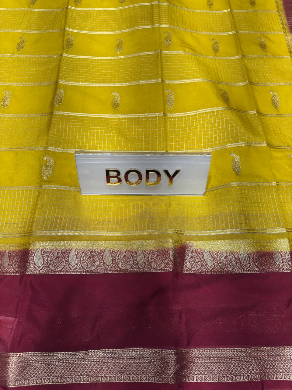 Semi Mysore Silk Saree.