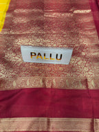Semi Mysore Silk Saree.