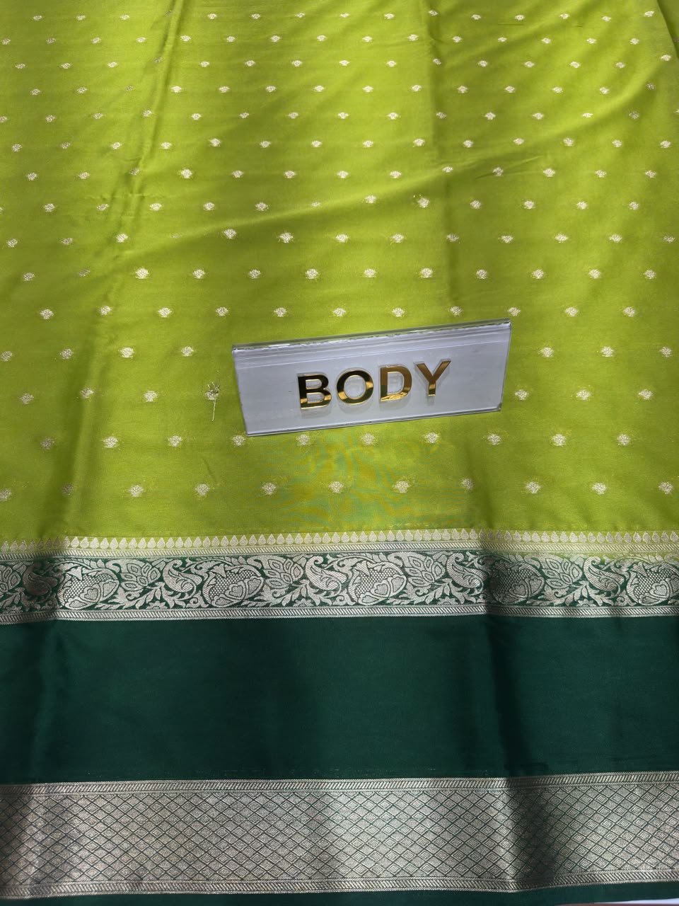 Semi Mysore Silk Saree.