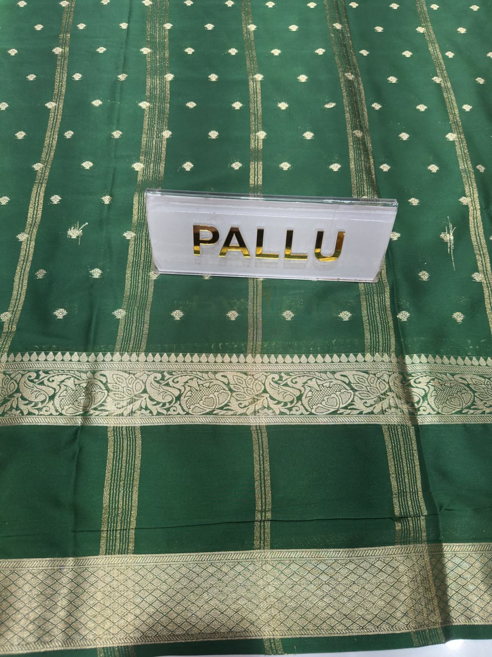 Semi Mysore Silk Saree.