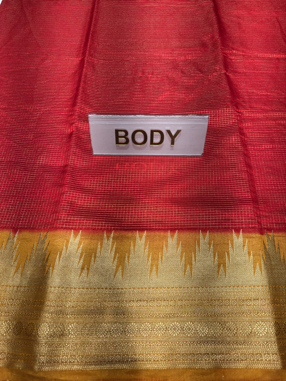 Semi Mysore Silk Saree.