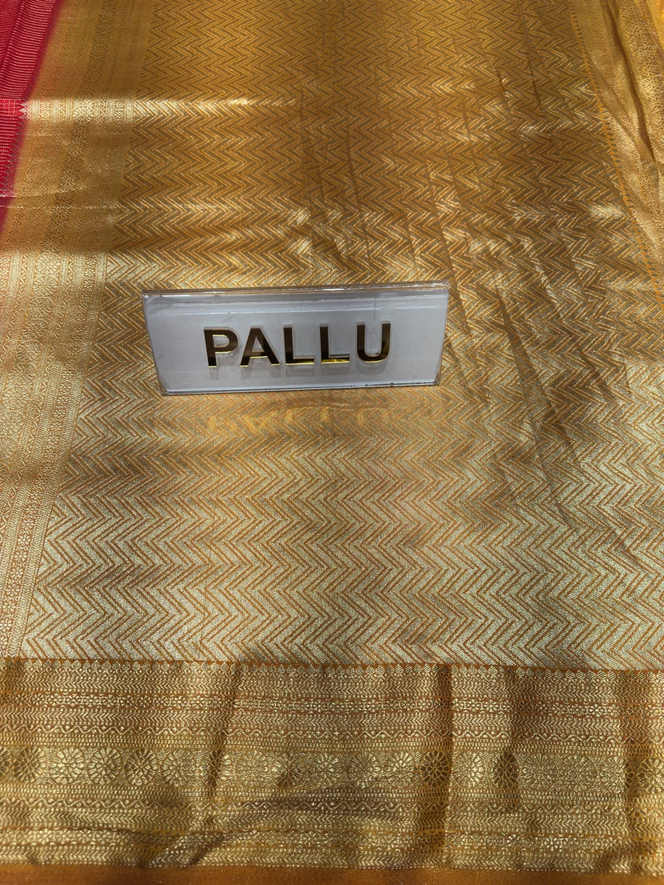 Semi Mysore Silk Saree.