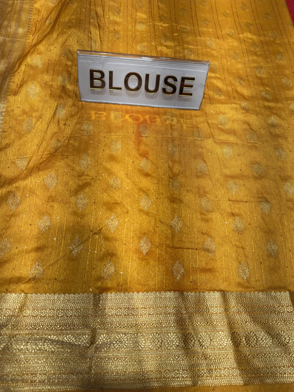 Semi Mysore Silk Saree.