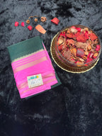 Semi Mysore Silk Saree.