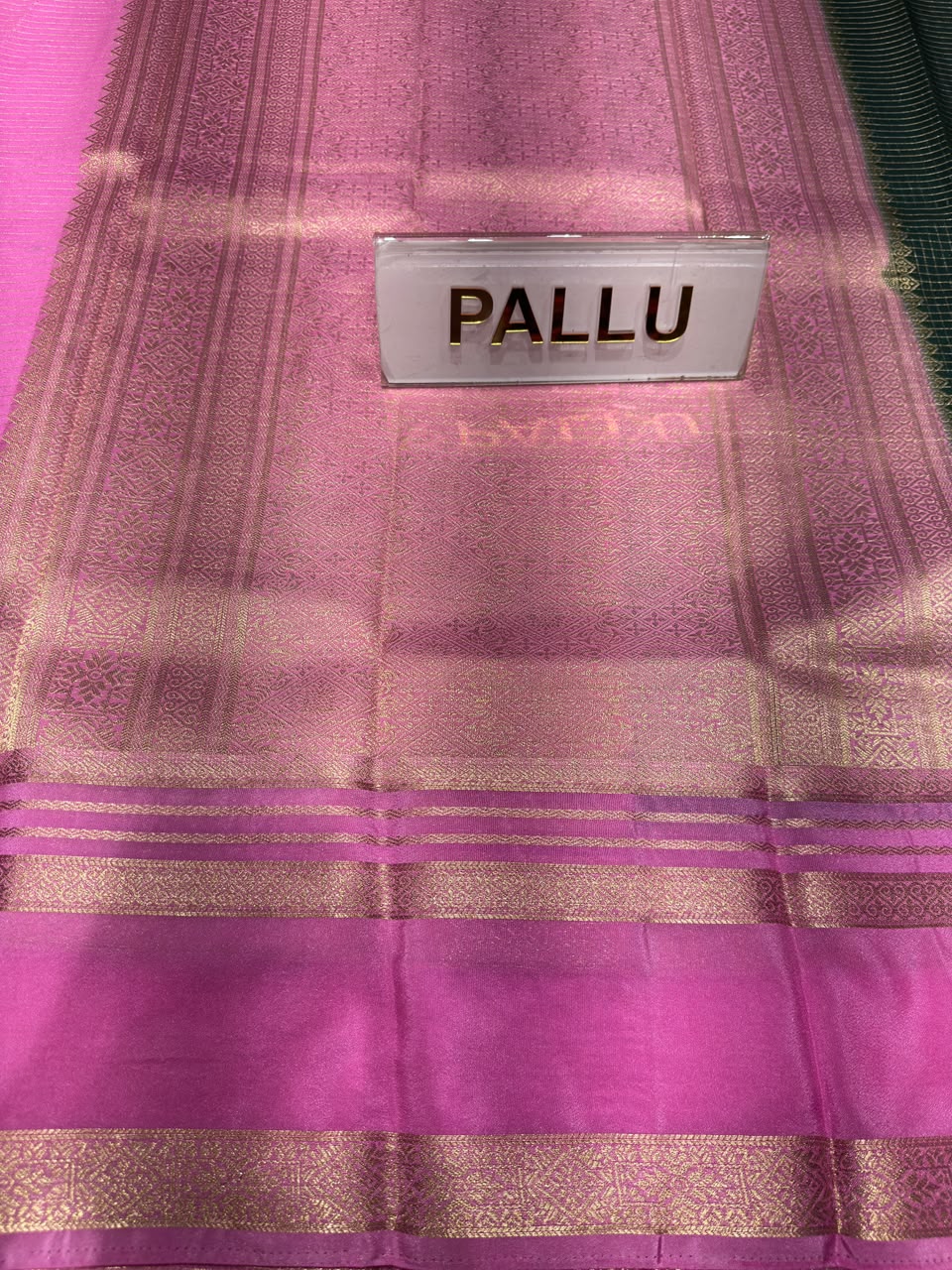 Semi Mysore Silk Saree.