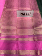 Semi Mysore Silk Saree.