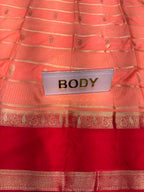 Semi Mysore Silk Saree.