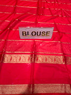 Semi Mysore Silk Saree.