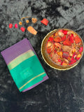 Semi Mysore Silk Saree.