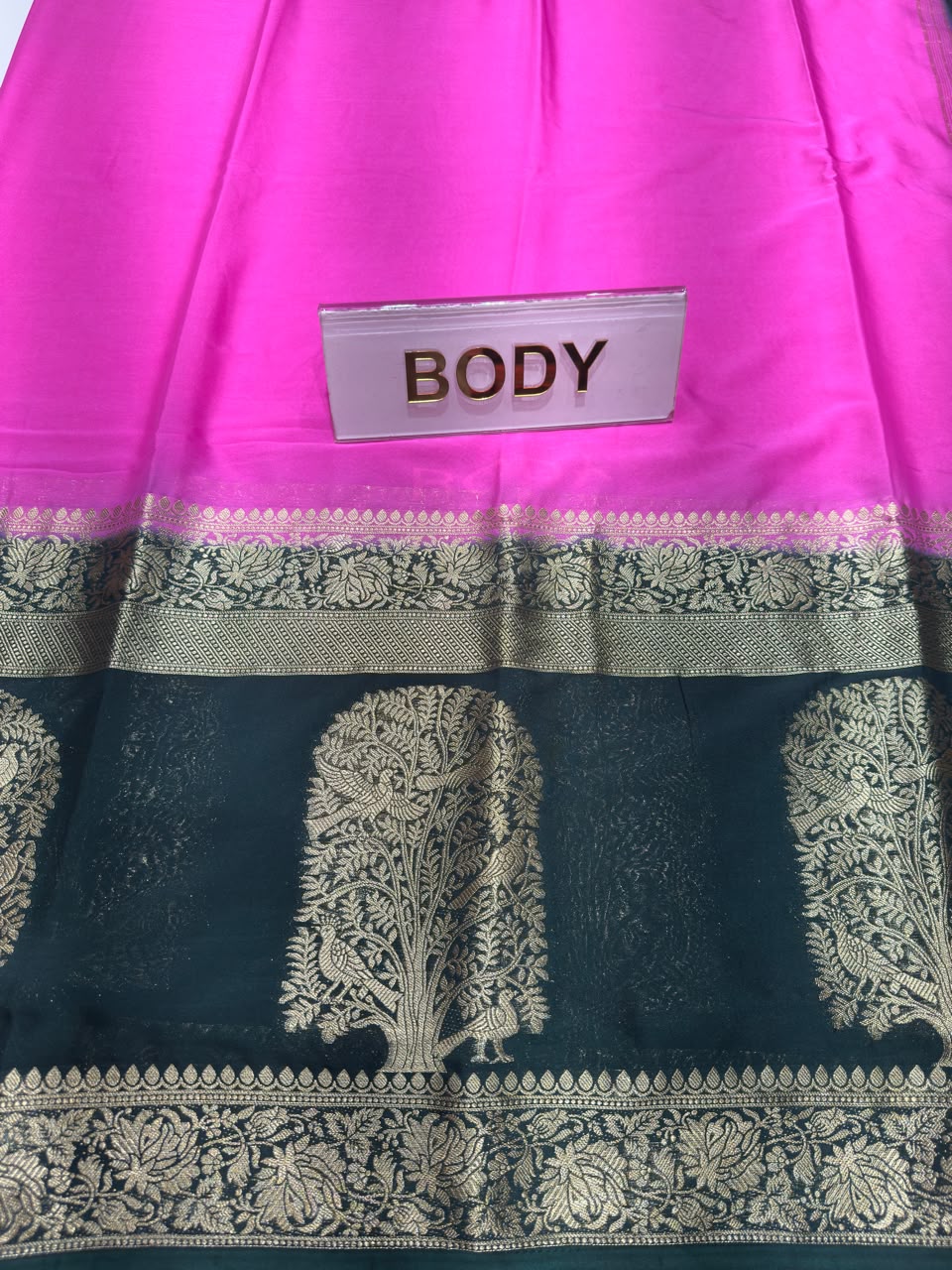 Semi Mysore Silk Saree.