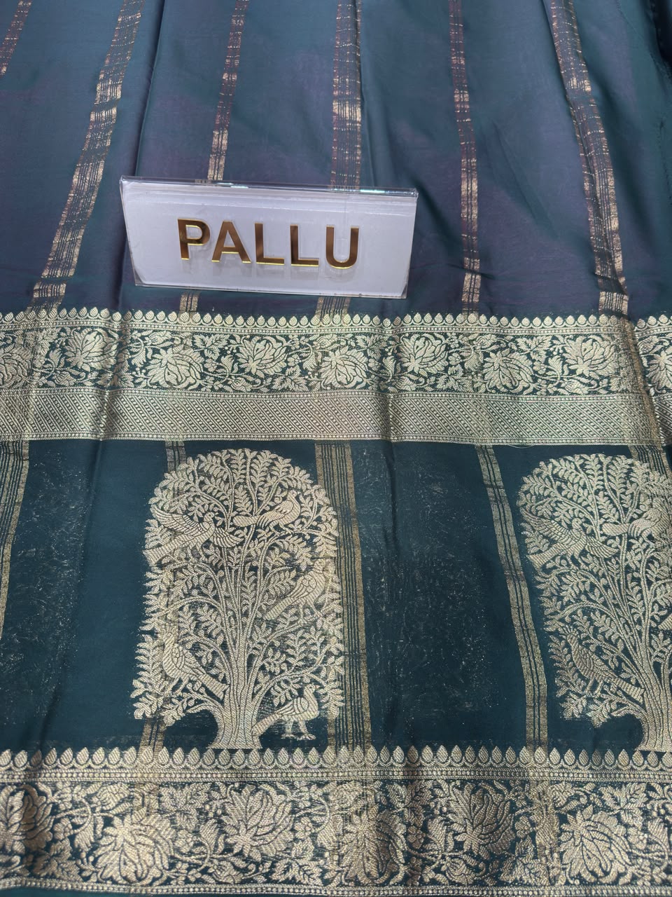Semi Mysore Silk Saree.
