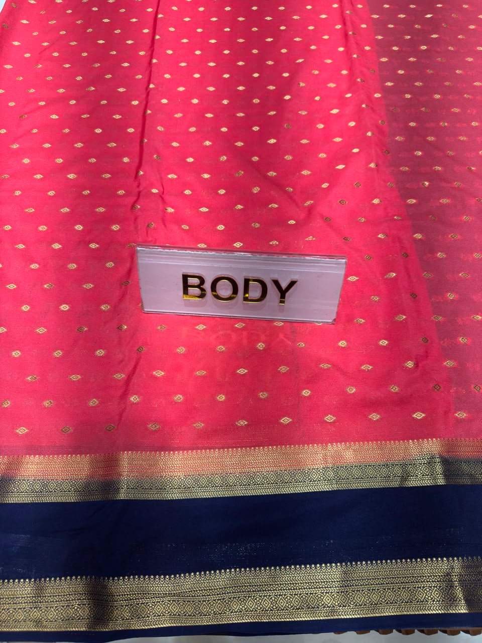 Semi Mysore Silk Saree.