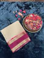 Semi Mysore Silk Saree.