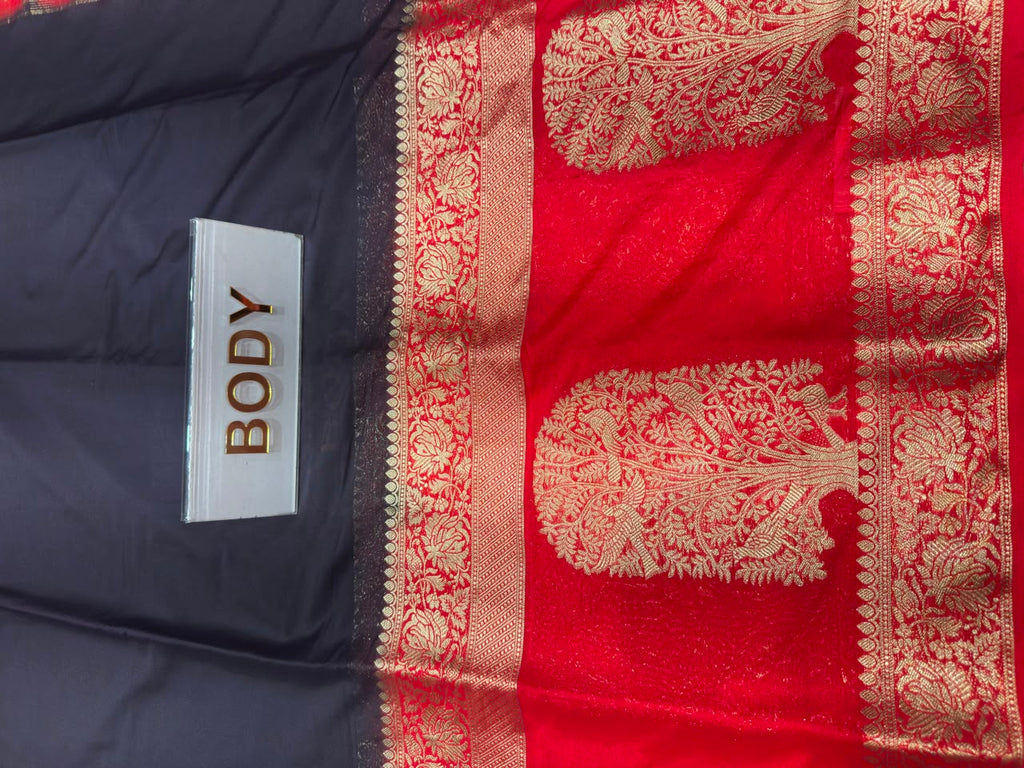 Semi Mysore Silk Saree.