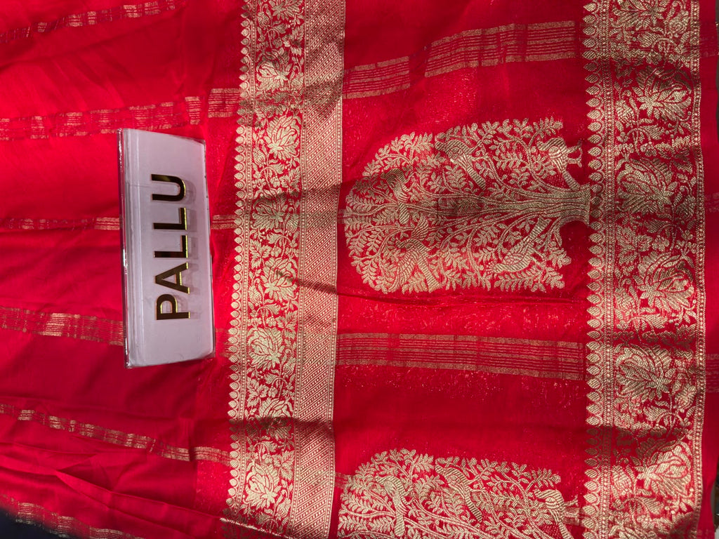 Semi Mysore Silk Saree.