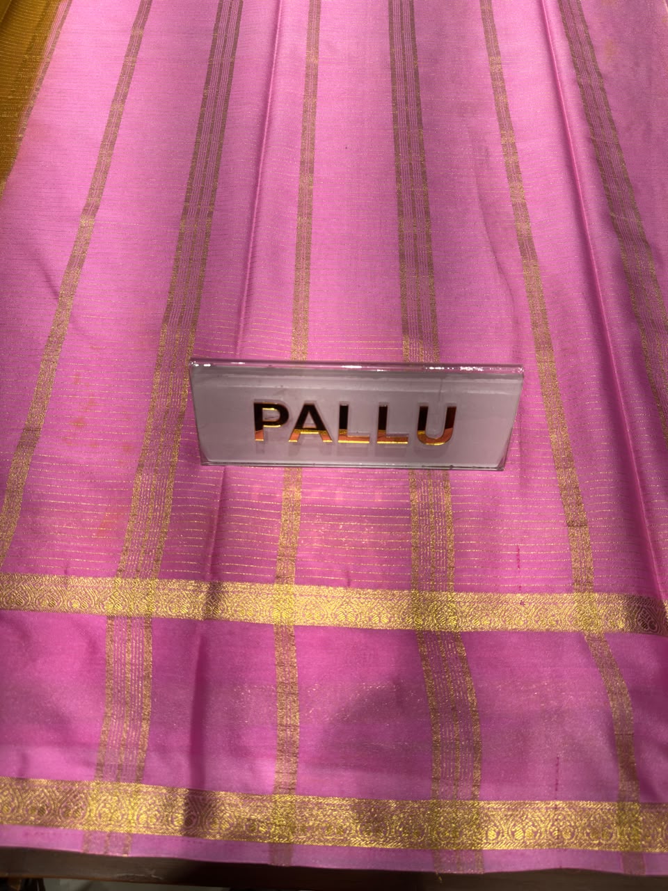 Semi Mysore Silk Saree.