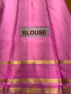 Semi Mysore Silk Saree.