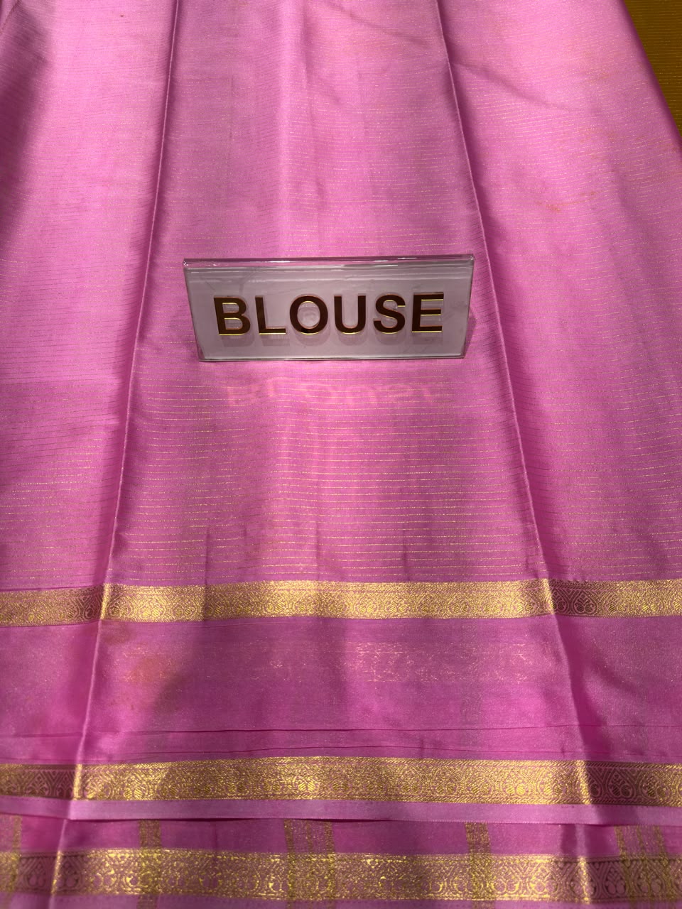 Semi Mysore Silk Saree.