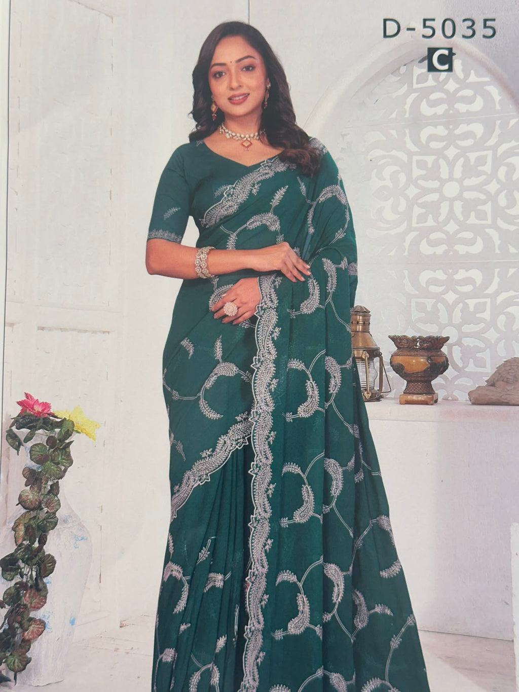 Catalogue Designer Silk Saree