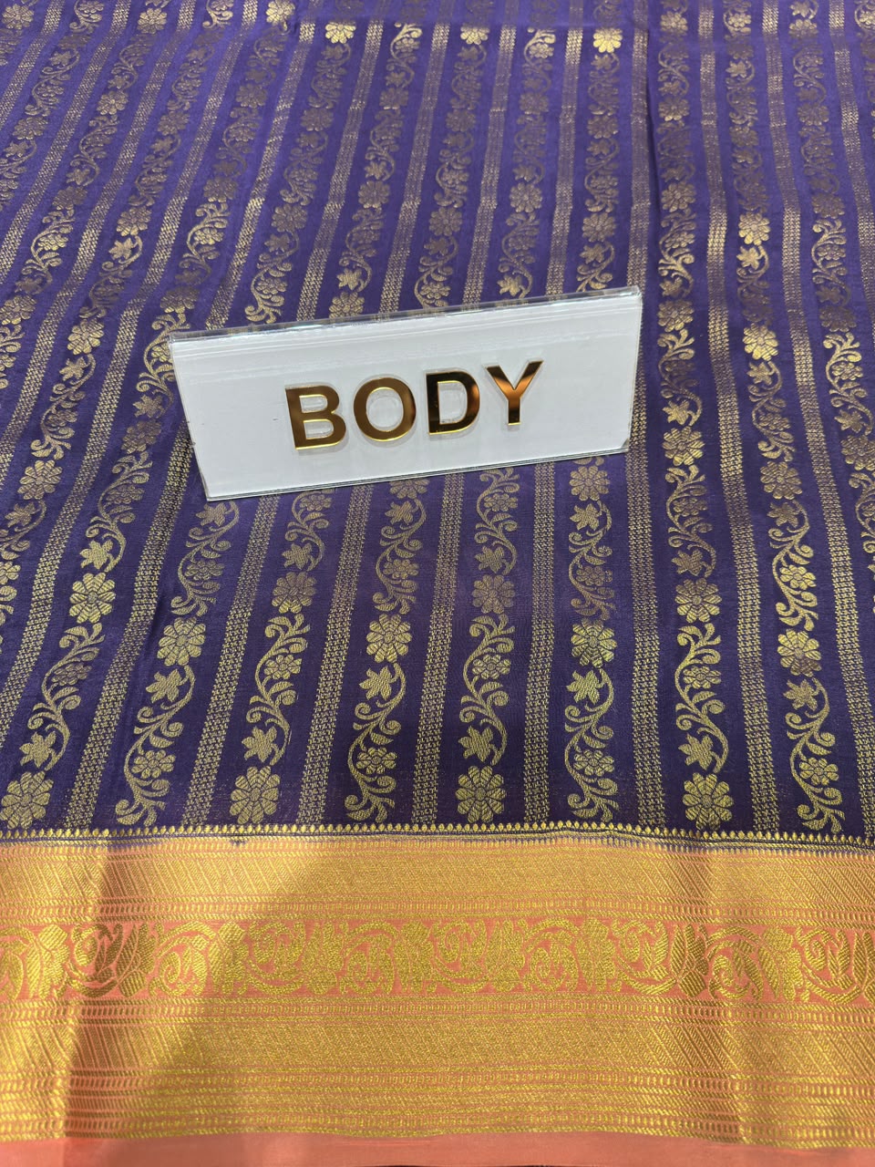 Pure Mysore Silk Saree.